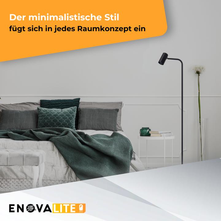 Image du produit Enovalite Magnifique lampadaire LED, noir (GU10)