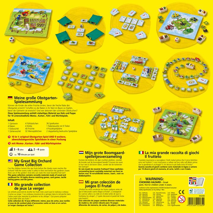 Produktbild Haba Meine grosse Obstgarten-Spielesammlung (Deutsch)