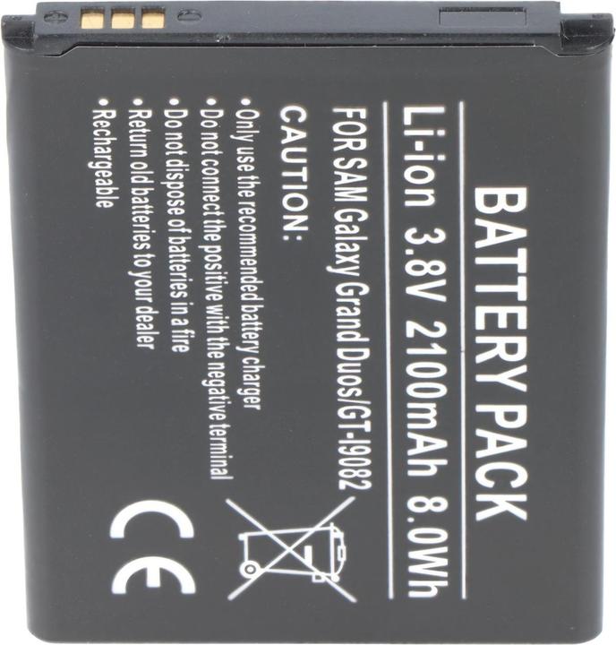 Actual product image AccuCell Akku Samsung Galaxy Grand GT-I9082 Akku EB535163LU, EB535163LZ
