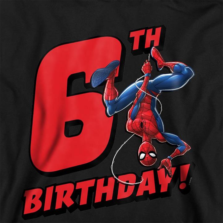 Produktbild Spiderman Kapuzenpullover Zum Überziehen meliert 6 Geburtstag (128)