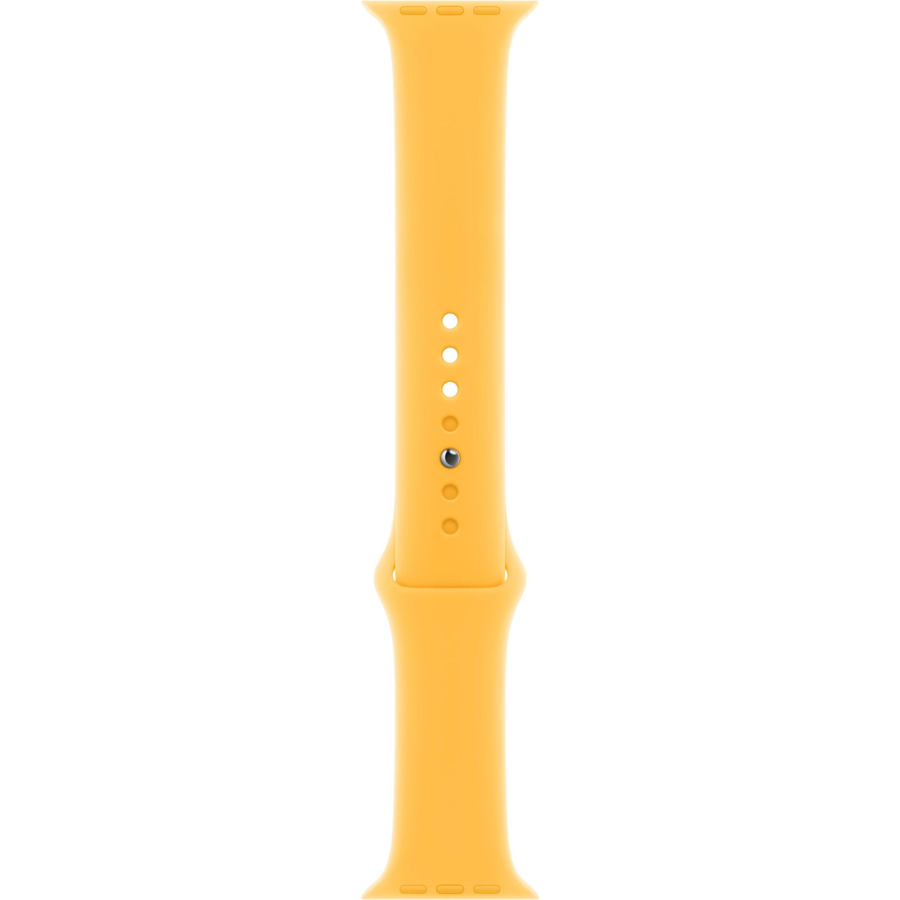 Apple Sport Band (Fluoroelastomer, Apple Watch), Uhrenarmband, Gelb