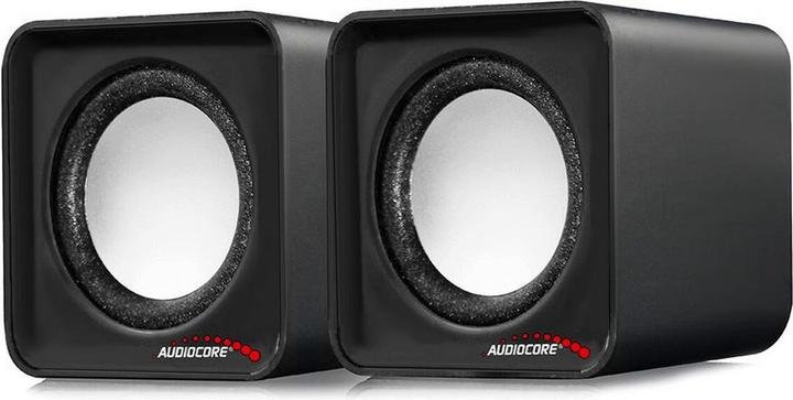 Actual product image Audiocore AC870 B 2-way Black, Grey Wired