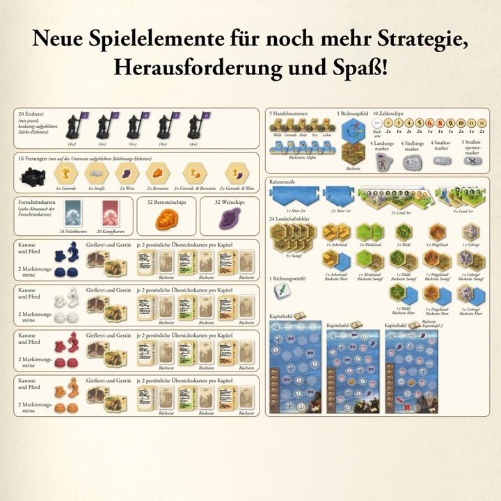 Image du produit Kosmos Catan : La légende des conquérants (Allemand)