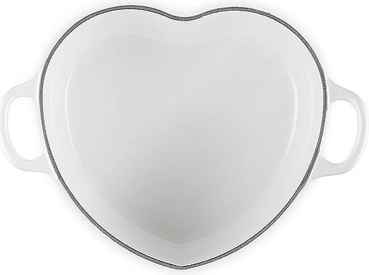 Actual product image Le Creuset Herzbräter Herzknopf 20cm/1,9l (Casserole + Stewpot, Cast iron, Enamel)