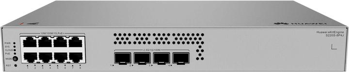 Produktbild Huawei Data Communication S220S-8P4J S220S-8P4J S220S-8P4J 8x10/100/1000BASE-T ports 128 W PoE+ 4x2. (12 Ports)