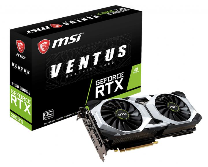 Produktbild MSI GeForce RTX 2080 Ti VENTUS (11 GB)
