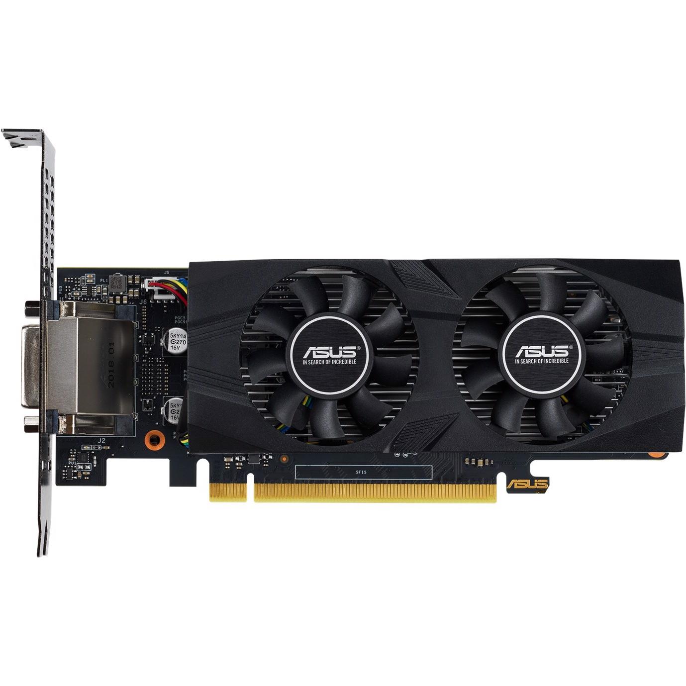 Thumbnail - ASUS GeForce GTX 1650 O4G LP BRK (4 GB), Grafikkarte