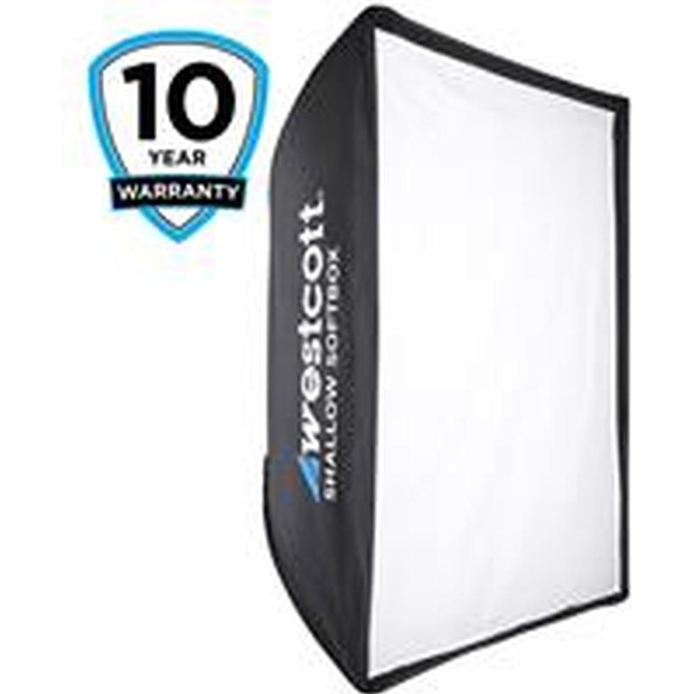 Westcott Softbox a bassa profondità 4x6 (interno argento) (Soft box), Softbox + Riflettore