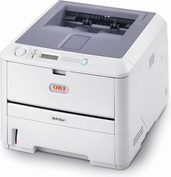 Image du produit OKI Imprimante laser B410d, A4, 28ppm, 3 ans. Garantie (Laser, Noir et blanc)