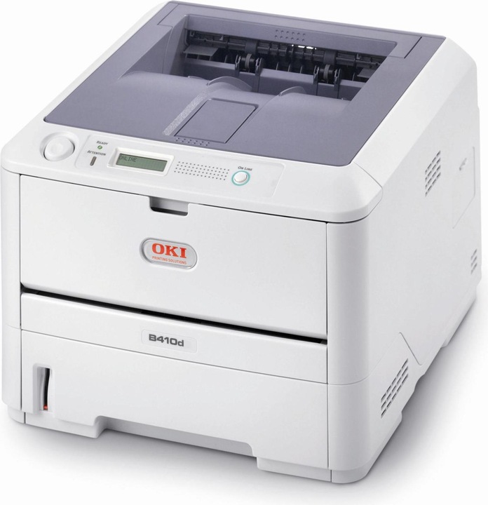 OKI B410d laser printer, A4, 28ppm, 3 yrs. warranty (Laser, Black and white)