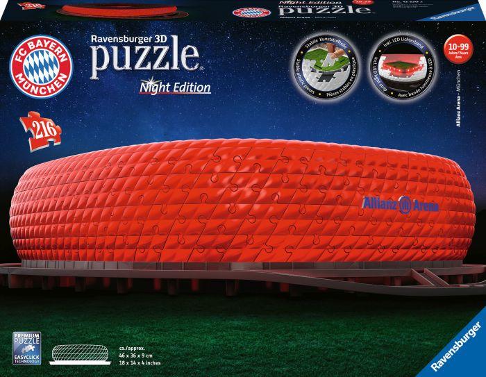 Image du produit Ravensburger L'Allianz Arena de nuit (216 pièces)
