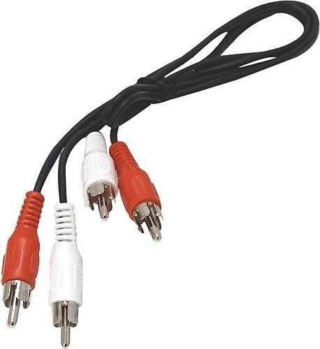 Actual product image EGB Cinch connection cable 2x2plug05m (0.50 m, Cinch Cables)