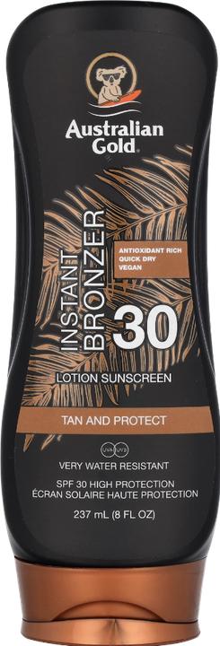 Produktbild Australian Gold Lotion mit Bronzer (Sonnenlotion, SPF 30, 237 ml, 237 g)