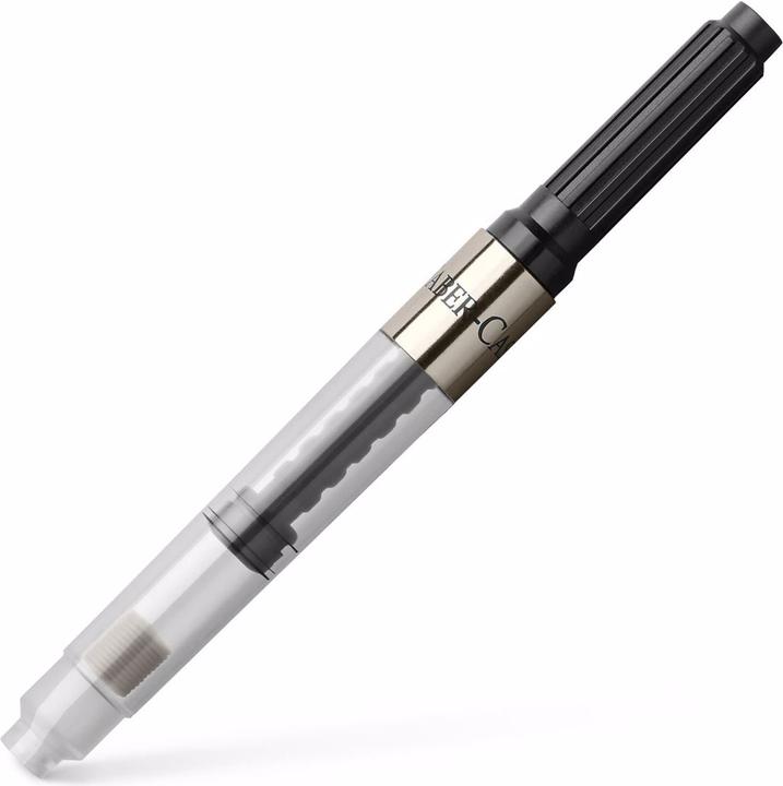 Immagine prodotto Faber-Castell Convertitore per stilografica di design (Trasparente / Nero, 1 x)