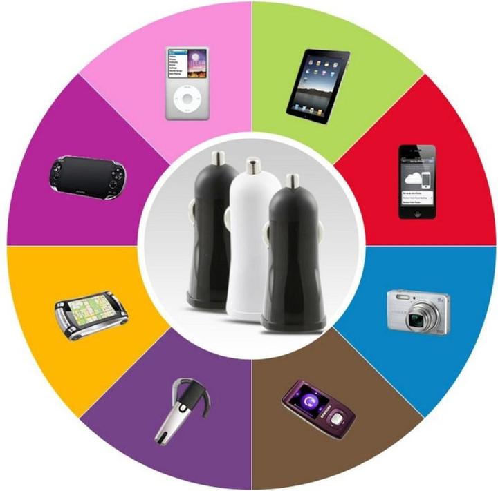 Productafbeelding Techly 305274 USB-lader voor in de auto 12