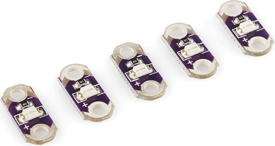 Actual product image LilyPad LED Red (5 pcs.)