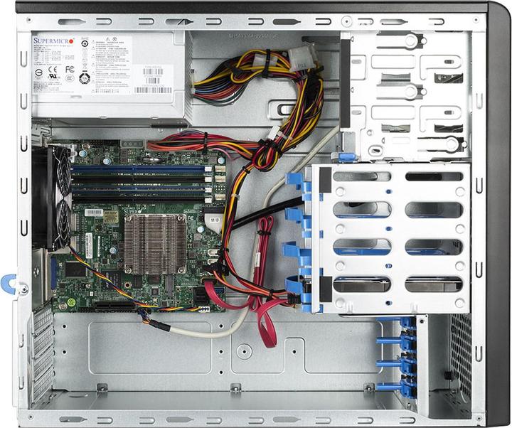 Produktbild Bluechip SERVERline T10301s (Intel Atom C3558, 16 GB, Tower Server)