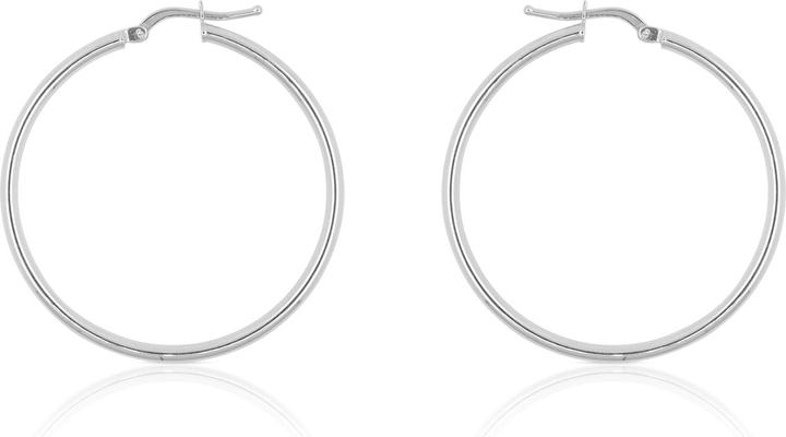 Actual product image Muau Creoles (750/18 K Gold)