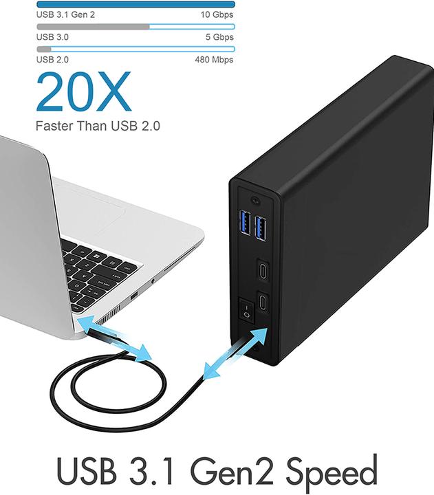 Produktbild Icy Box IB-382H-C31 (3.5", 2.5")