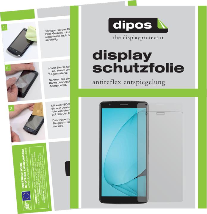 Dipos 6X Pellicola Protettiva Antiriflesso Per Cubot R11 – Opaca, Anti-impronta, Made In Germany - 3