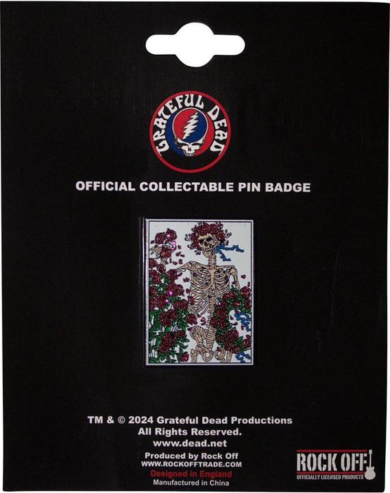 Produktbild Grateful Dead Abzeichen Bertha ZinkLegierung Nadel