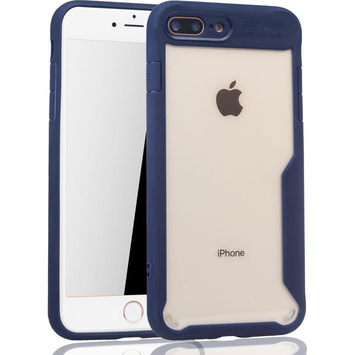 Thumbnail - König Design Apple iPhone 7 Plus Hülle Case Handy Cover Schutz Tasche Schutzhülle Bumper Blau (Apple iPhone 7 Plus), Sma...