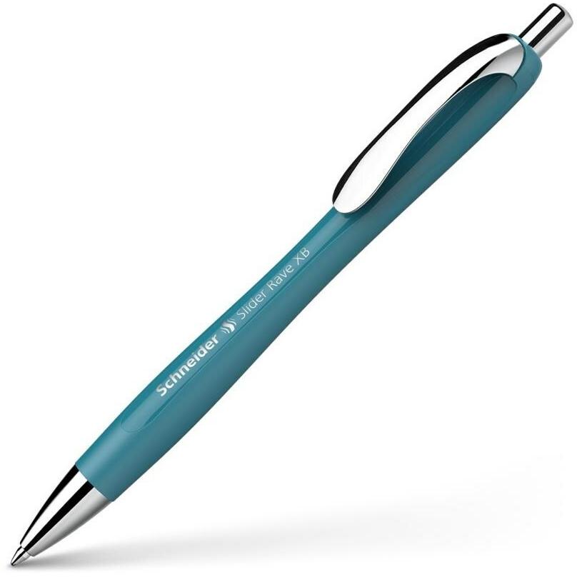 Schneider, Schreibstifte, Kugelschreiber Slider Rave XB teal (Teal, 1 x)