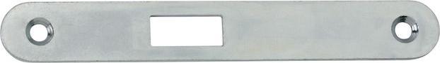 Actual product image Schänis Flat strike plate for sliding door mortise locks 1607 (Striking plate)