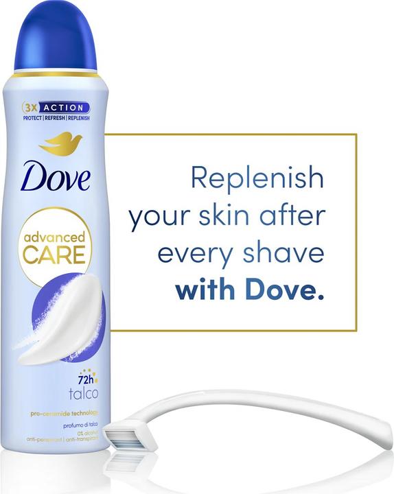 Produktbild Dove Talkum Deodorant Spray (Spray, 150 ml)