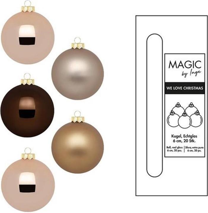 Produktbild Inge’s Glas Christmas Decor Elegant Lounge (20-teilig)