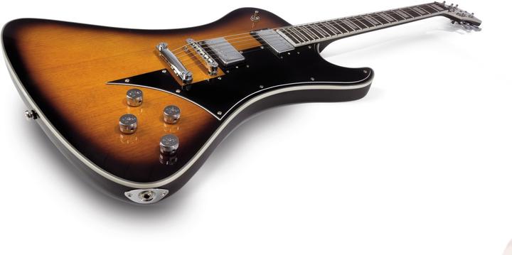 Actual product image Hagstrom Electric Guitar, Fantomen, Tobacco Sunburst (Electric guitar, Mahogany, Maple)