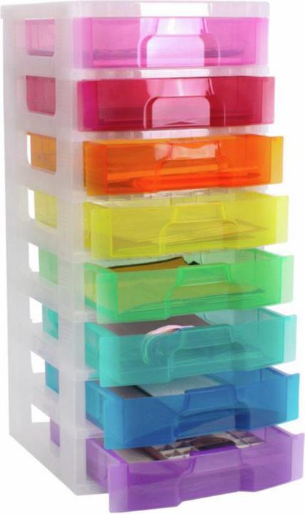 Image du produit Really Useful Box Bloc tiroir Rainbow (Acclamation)