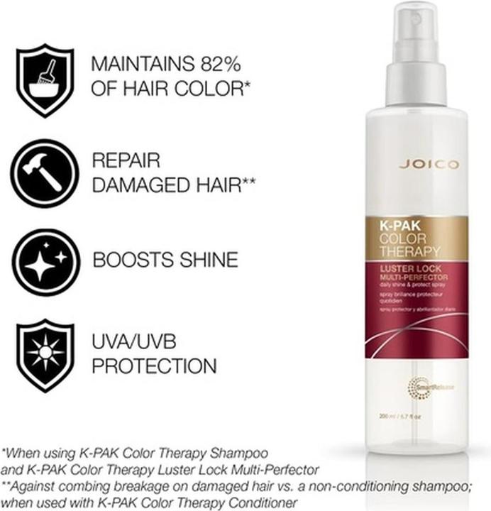 Image du produit Joico K-Pak Color Therapy Luster Lock Spray 200ml (200 ml)