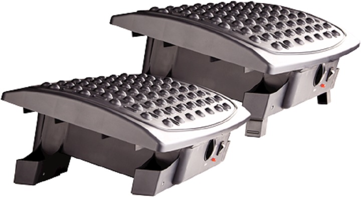 Actual product image Fellowes Footrest with temperature control (41.5 x 24.5 x 15 cm)
