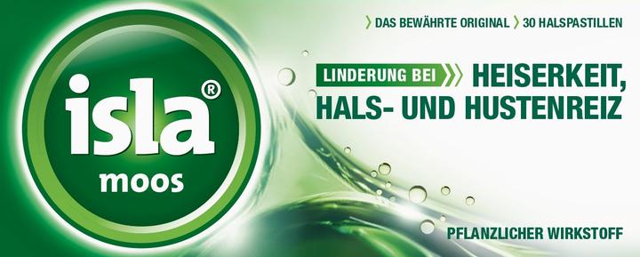 Produktbild Isla Moos Pastillen Classic Stk (30 Stück)