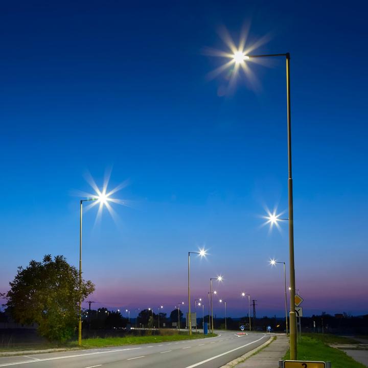 Produktbild Luxula LED-Strassenleuchte LX800100, 50W, 6000lm, 4000K, neutralweiss, IP65 (6000 lm, IP65)