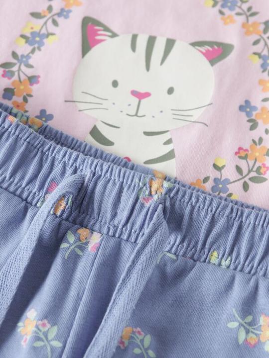 Produktbild Name it Pyjama Katze Blumen (98)