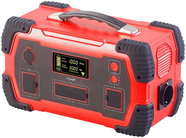 Produktbild Revolt Powerstation & Solar-Generator mit 110-Watt-Solarpanel (800 Wh)