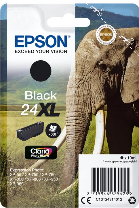 Produktbild Epson 24XL Claria Photo HD (BK)