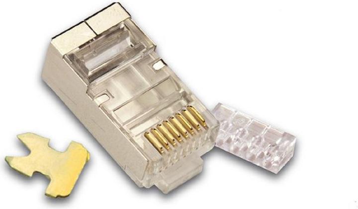 Produktbild Wirewin RJ-45 Modularstecker, 100er Pack (Netzwerkkabel Stecker)