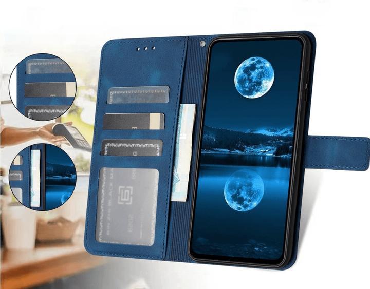 Produktbild Cover-Discount Xiaomi Redmi Note 14 Pro 5G / Pro+ Plus / Poco X7 – Wildleder Look Etui im Vintage Design (Xiaomi Poco X7, Xiaomi Redmi Note 14 Pro, Xiaomi Redmi Note 14 Pro 5G)