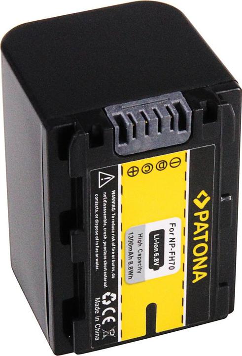 Produktbild Patona Akku f. Sony NP-FH70 NP-FH100 NP-FH30 NP-FH40 NP-FH50 (Kamera Akku Ladegerät)
