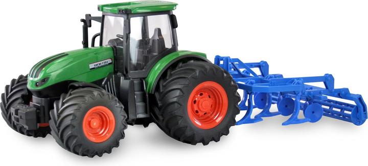 Produktbild Amewi Traktor mit Grubber, Grün 1:24, RTR (RTR Ready-to-Run)