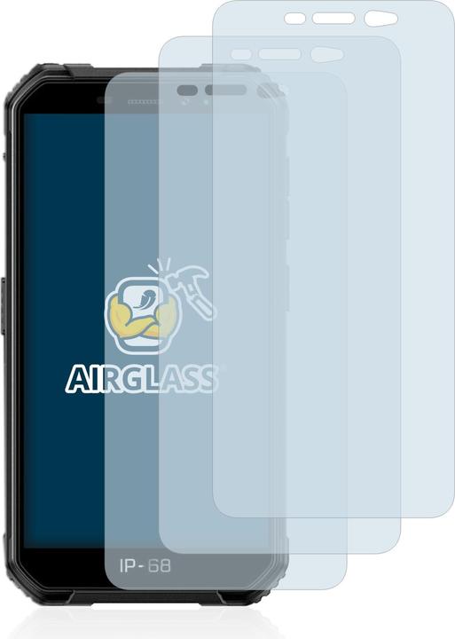 Produktbild BROTECT AirGlass Panzerglasfolie (3 Stück, Ulefone Armor X6)