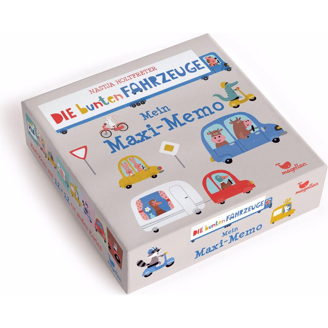 Magellan Die bunten Fahrzeuge Mein Maxi Memo (Deutsch)