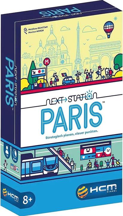 Actual product image HCM Kinzel Next Station Paris (English, German, Italian, 1 - 4 Players)