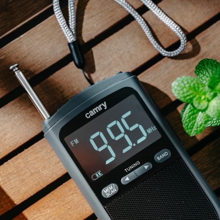 Produktbild Camry Interactive solution | Portable mini radio | CR 1905 | Alarm function | Black (AM, FM)