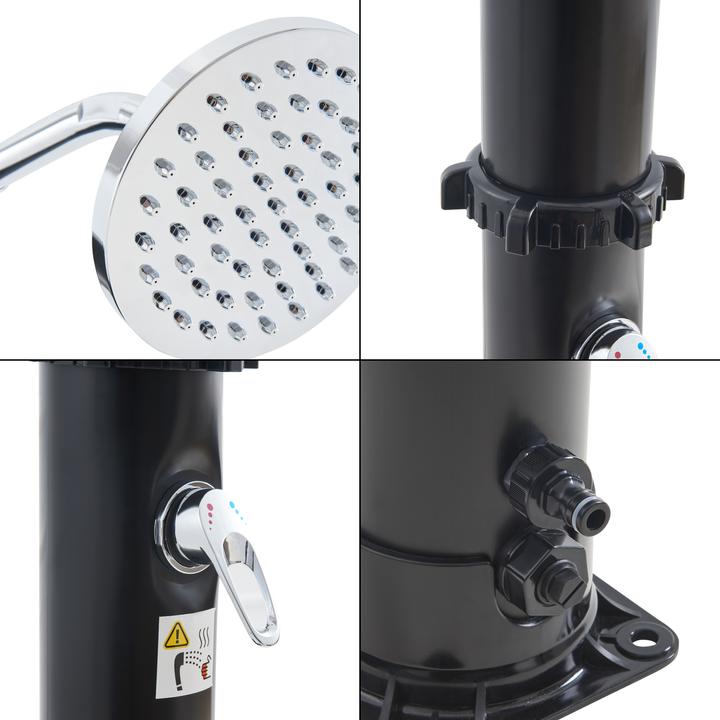Produktbild Casa.Pro Solardusche Frerievn mit Fussdusche 215 cm 18L