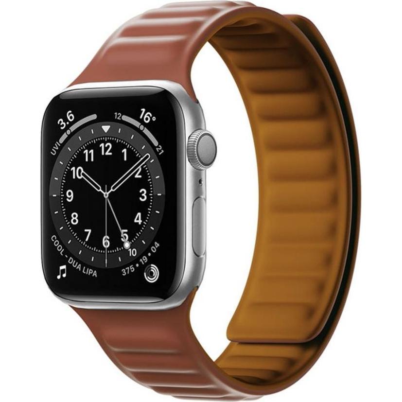 Hurtel Magnetic Strap Watch Strap 6/5/4/3/2 / SE (40mm / 38mm) Magnetic Band Bracelet Bracelet Brown (Apple Watch), Uhre...