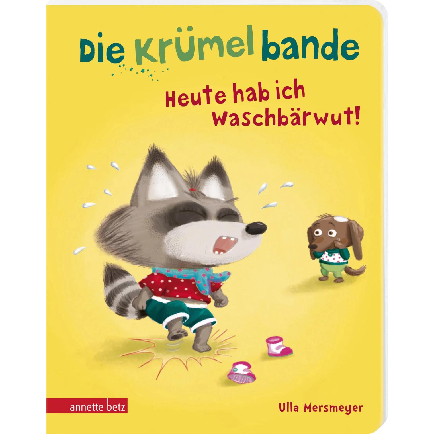 Die Krümelbande - Heute hab ich Waschbärwut!, Kinderbücher von Ulla Mersmeyer